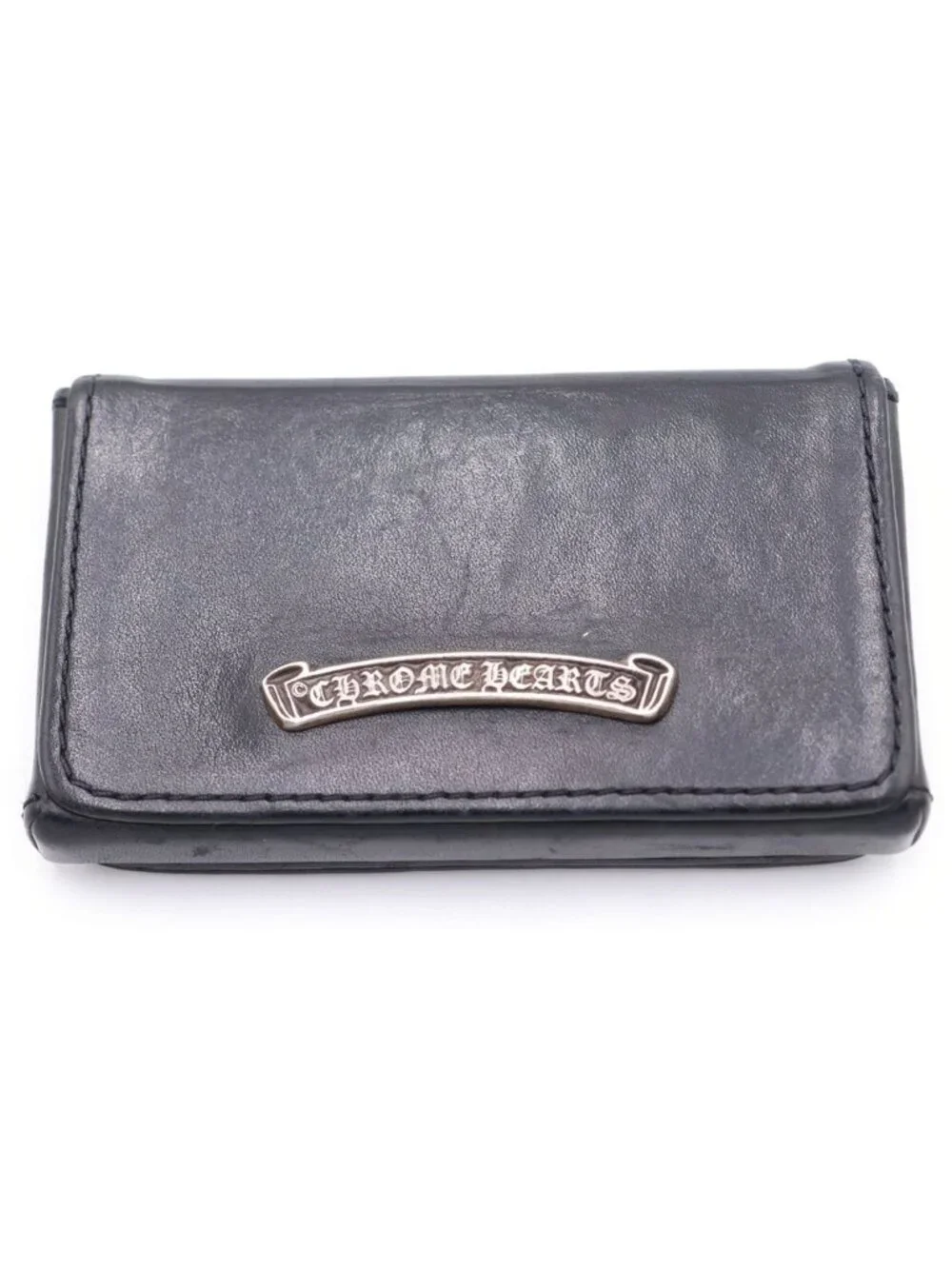 Chrome Hearts Card Case Magnetic Typeleather